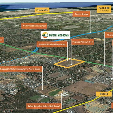 Vacant land in 526 Connemarra Street, BYFORD WA, 6122