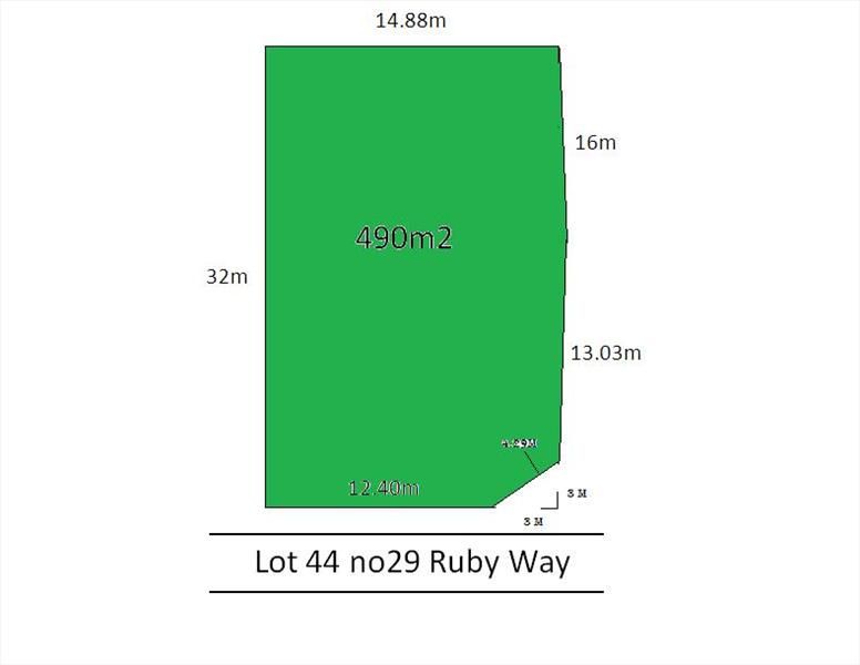 Lot 44 (29) Ruby Way, Braybrook VIC 3019, Image 0