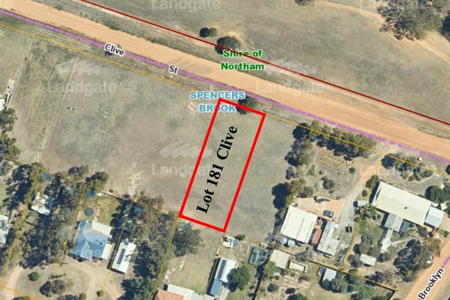 Lot 181 Clive Street, Spencers Brook WA 6401 Domain