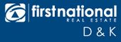 Logo for First National Real Estate D & K 