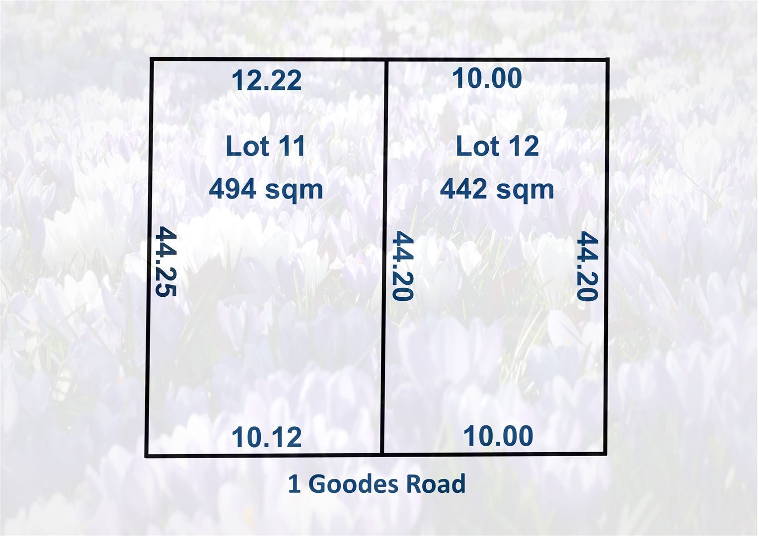 Vacant land in Lot 11 and 12, 1 Goodes Road, RIDGEHAVEN SA, 5097