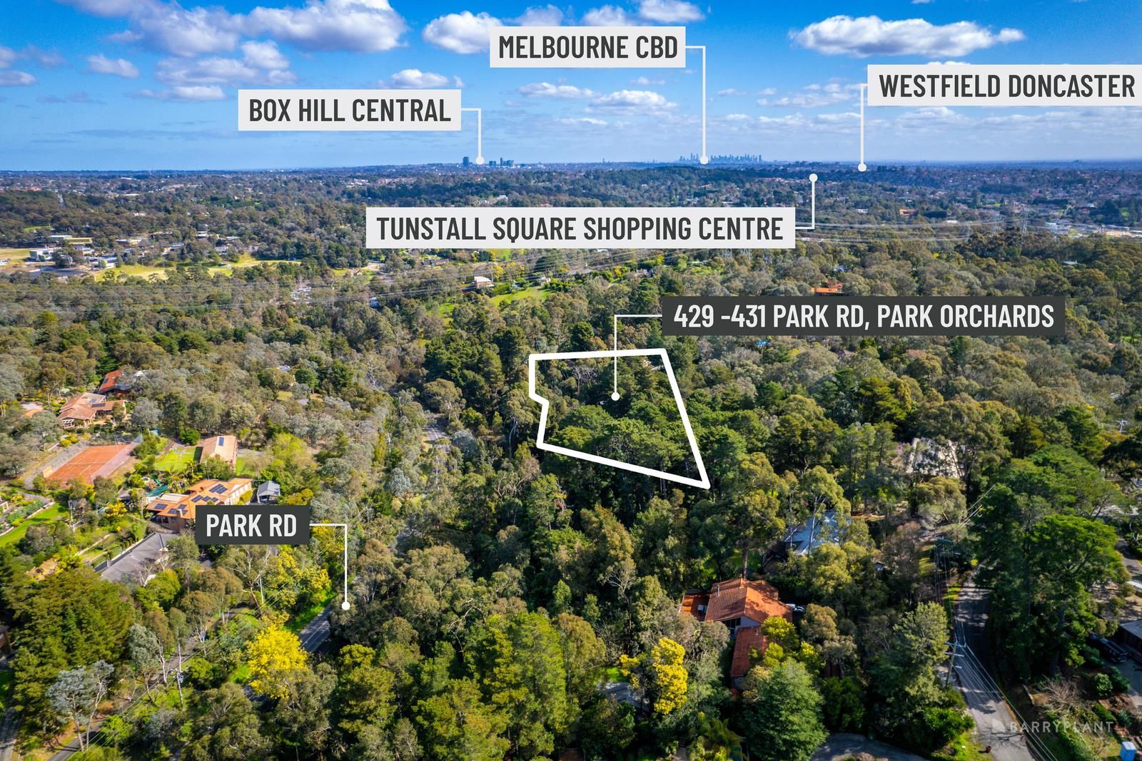 Vacant land in 429-431 Park Road, PARK ORCHARDS VIC, 3114