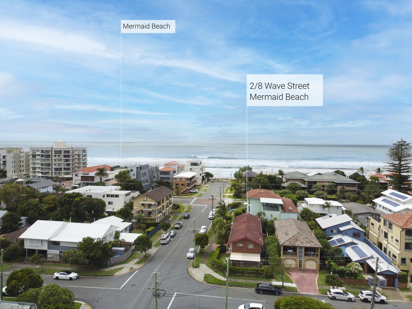3 bedrooms Duplex in 2/8 Wave Street MERMAID BEACH QLD, 4218