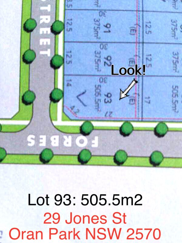 29 Jones St Oran Park Nsw 2570 Vacant Land For Sale