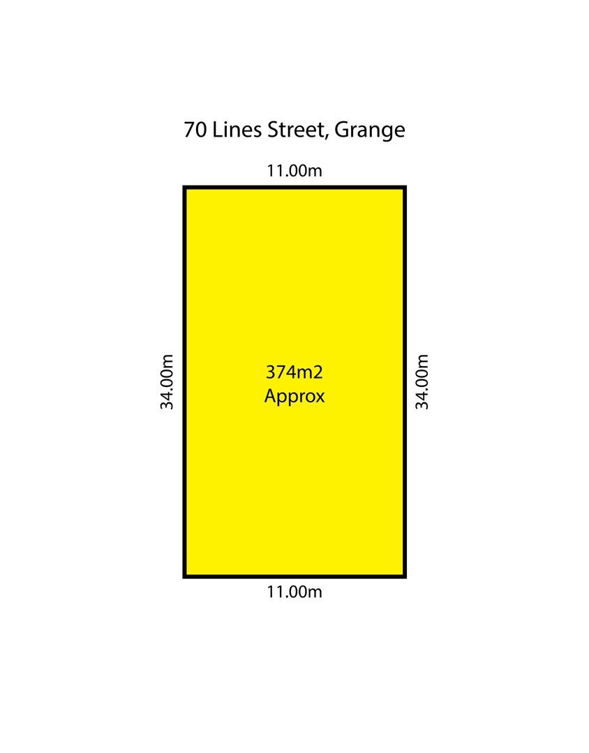 Vacant land in 70 Lines Street, GRANGE SA, 5022