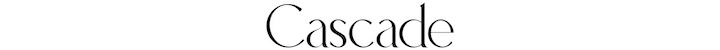 Branding for Cascade