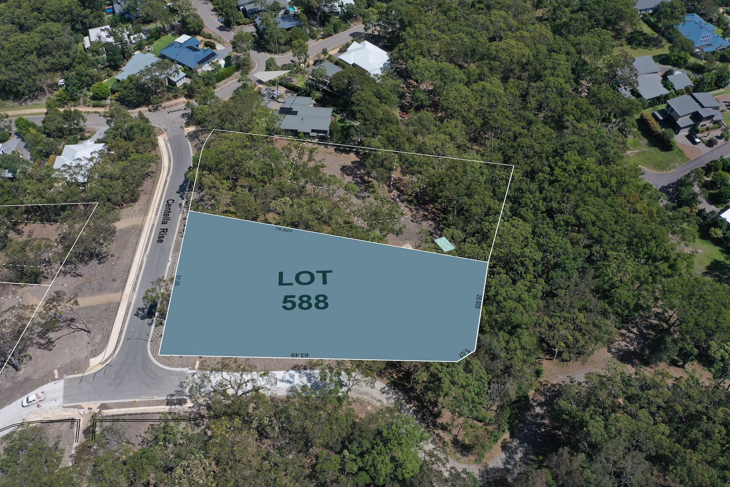 Vacant land in Lot 588, 3 Centella Rise, MURRAYS BEACH NSW, 2281