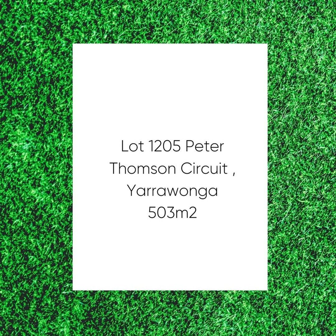 Lot 1205 Peter Thomson Circuit, Yarrawonga VIC 3730, Image 1