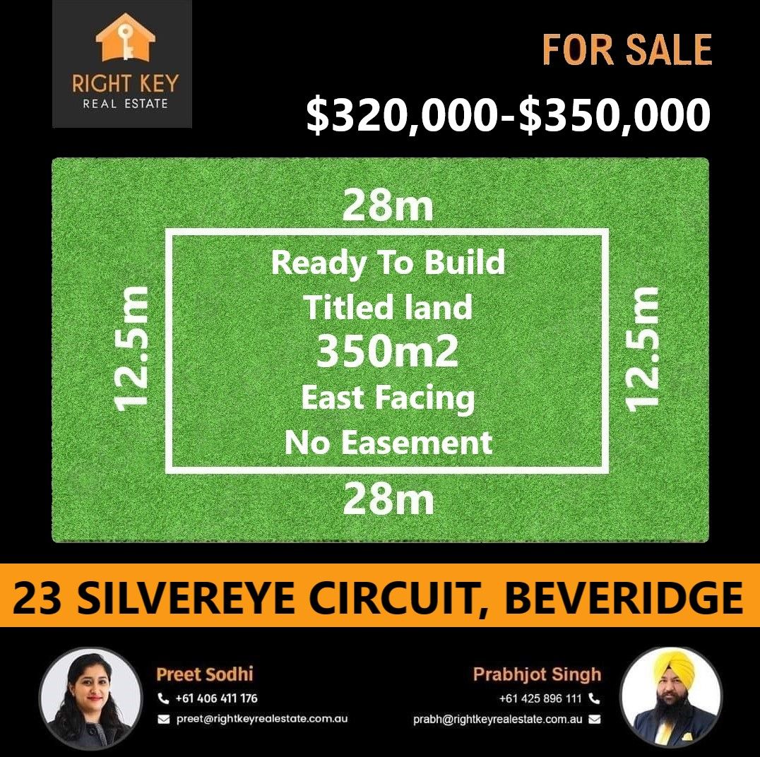 Vacant land in 23 Silvereye Circuit, BEVERIDGE VIC, 3753