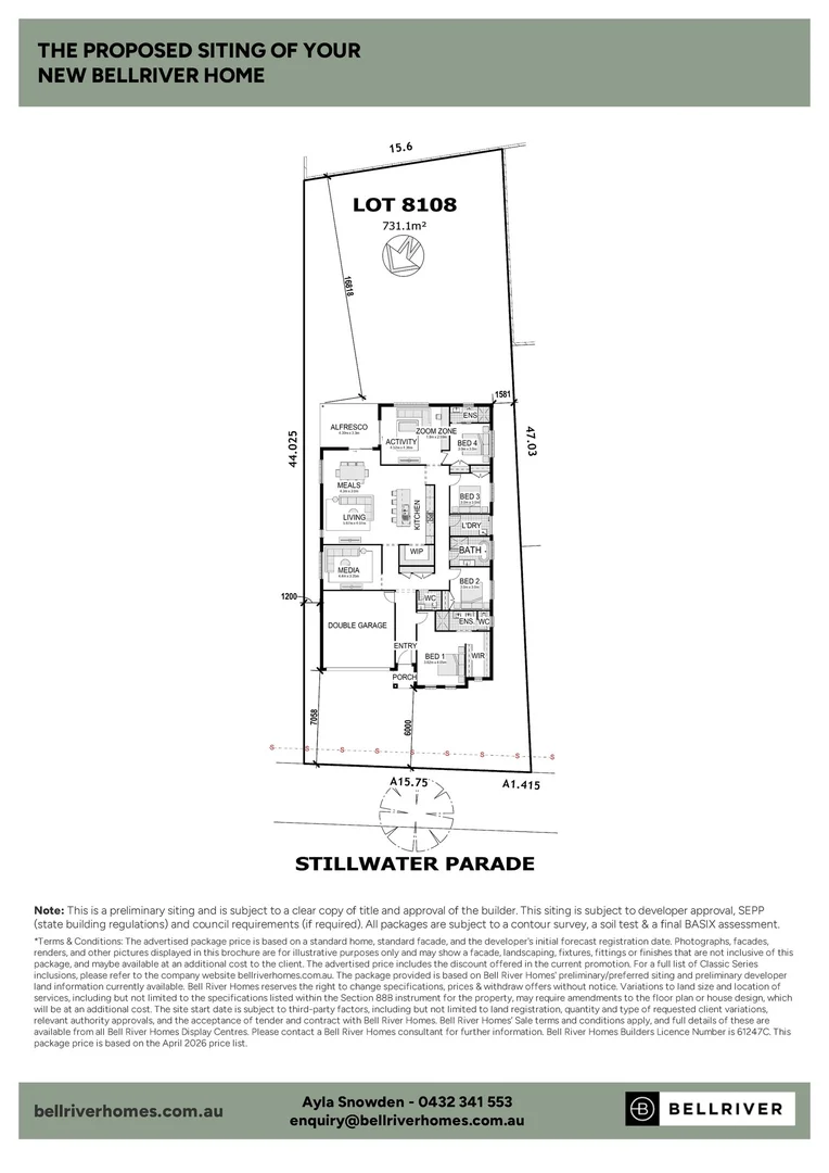 Additional image 15 of Lot 8108 Stillwater Parade, Waterford Living Estate, Chisholm NSW 2322