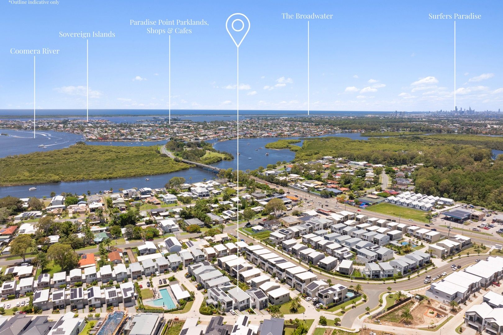 3 bedrooms Townhouse in 33/1 Lyra Avenue HOPE ISLAND QLD, 4212