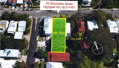Picture of 45 Gloucester ST, HIGHGATE HILL QLD 4101