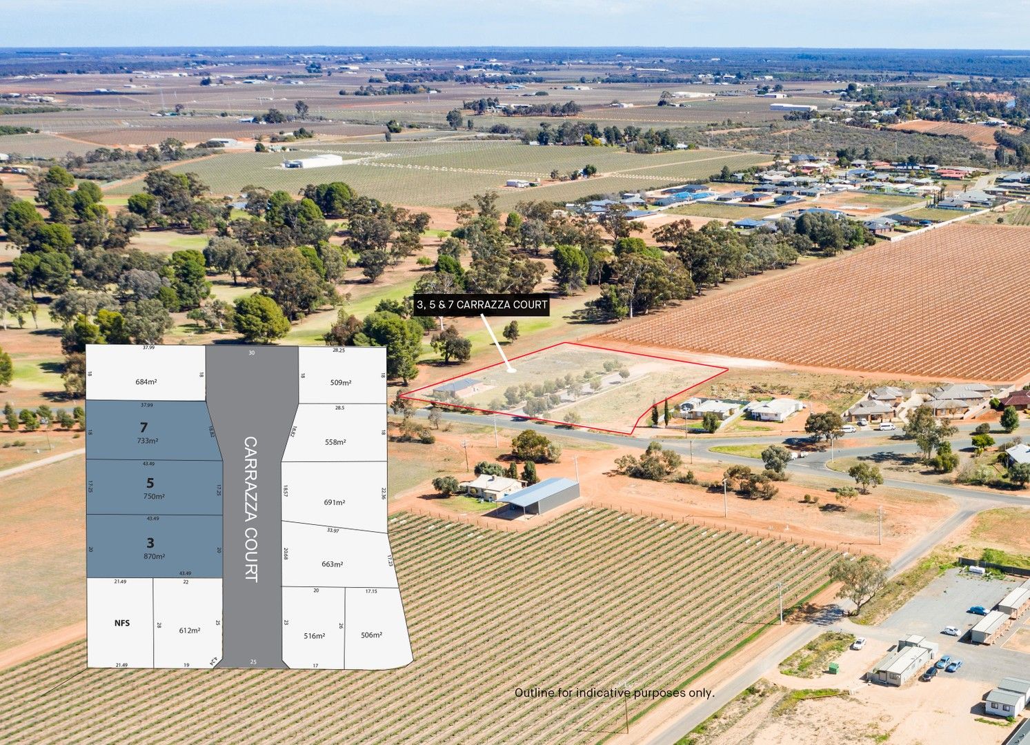3, 5 & 7 Carrazza Court, Robinvale VIC 3549 Domain