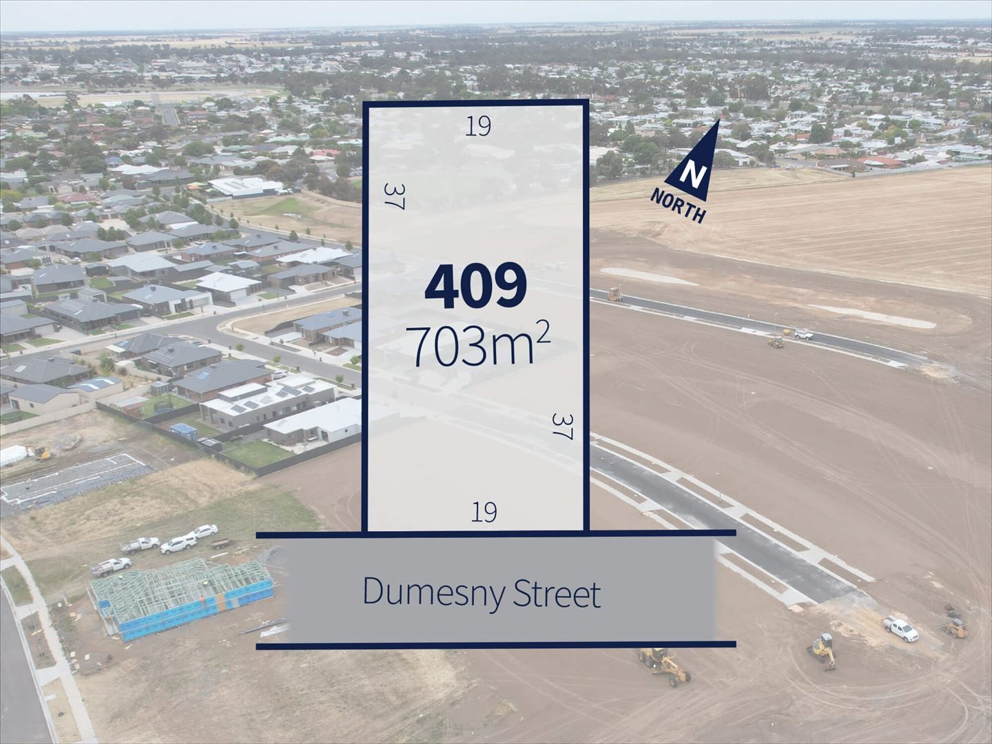 Lot 409 Dumesny Street, Horsham VIC 3400, Image 0