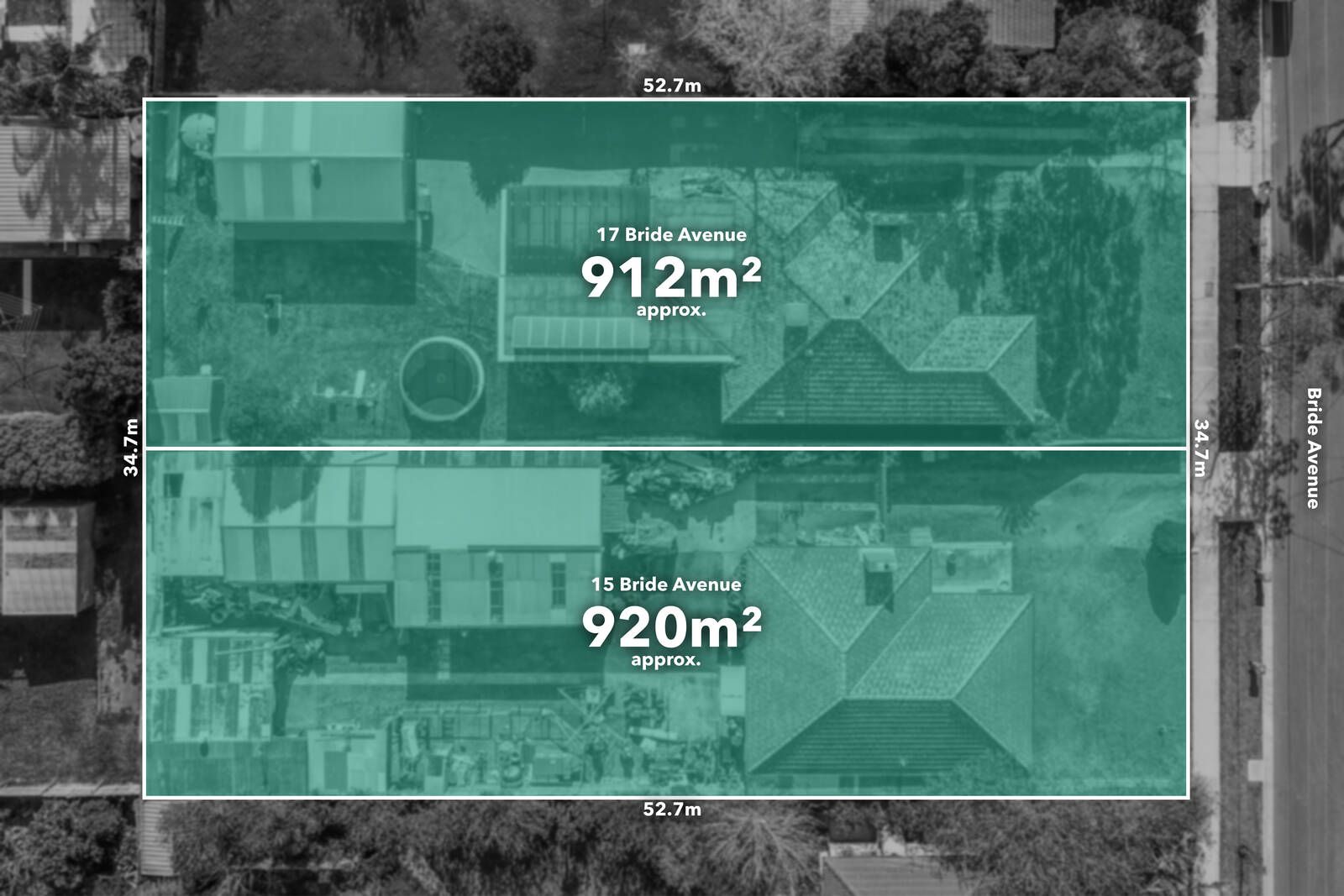 7 bedrooms House in 15 & 17 Bride Avenue HAMPTON PARK VIC, 3976