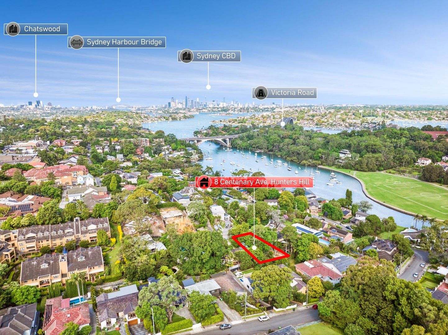 8 Centenary Avenue, Hunters Hill NSW 2110, Image 0