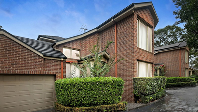 Picture of 3/1216 Old Burke Road, KEW EAST VIC 3102