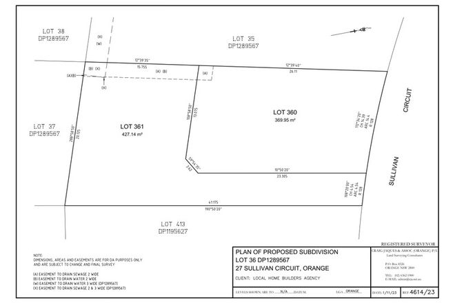 Picture of Lot 361 Sullivan Circuit, ORANGE NSW 2800