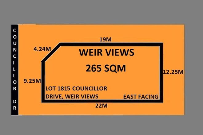 Picture of Lot 1815 Councillor Drive, WEIR VIEWS VIC 3338