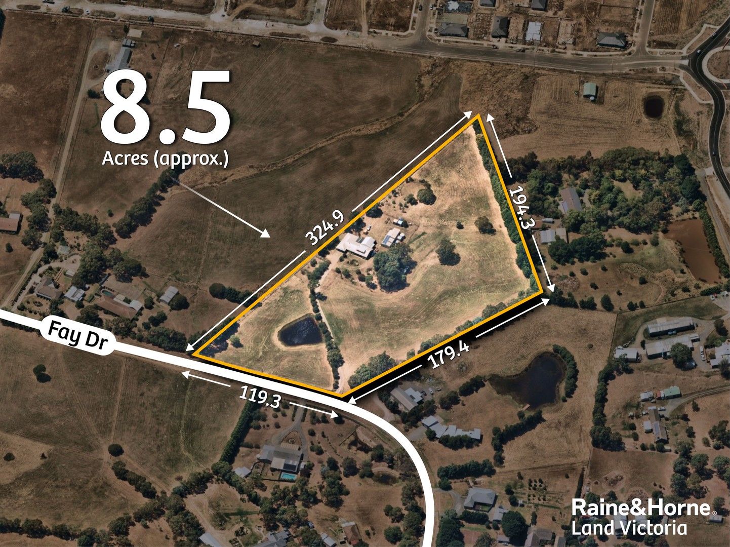 3 bedrooms Acreage / Semi-Rural in 43 Fay Drive WINTER VALLEY VIC, 3358