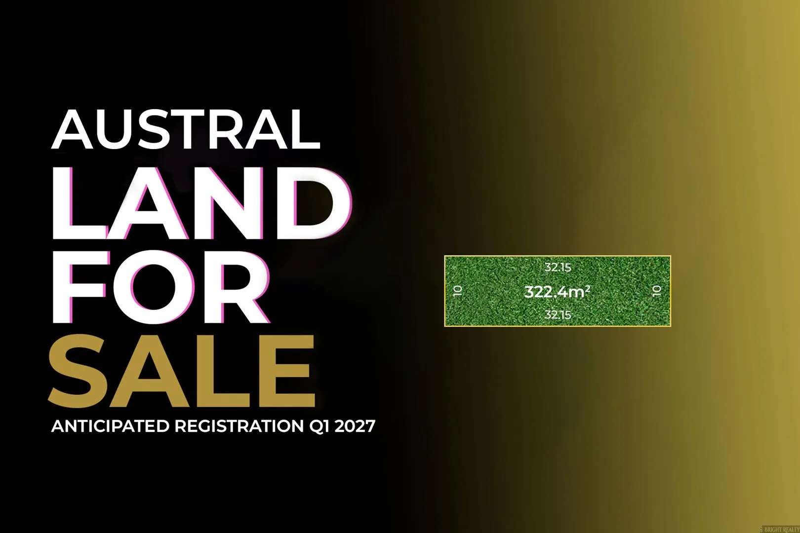 Land for Sale - Prime Location in Austral - Anticipated registration Q1 2027), Austral