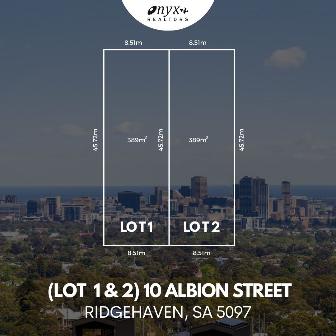 Lot 1 & Lot 2, 10 Albion Street, Ridgehaven SA 5097, Image 0