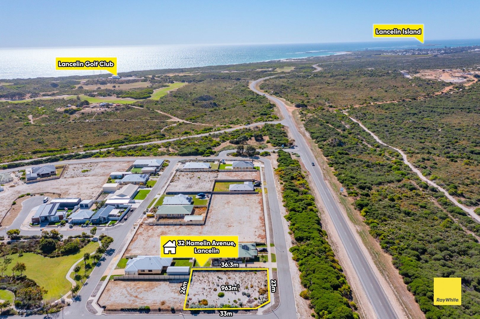 Vacant land in 32 Hamelin Avenue, LANCELIN WA, 6044