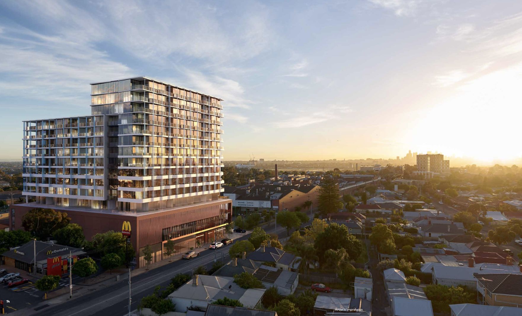 2 bedrooms Apartment / Unit / Flat in Live City at Ballarat Road FOOTSCRAY VIC, 3011