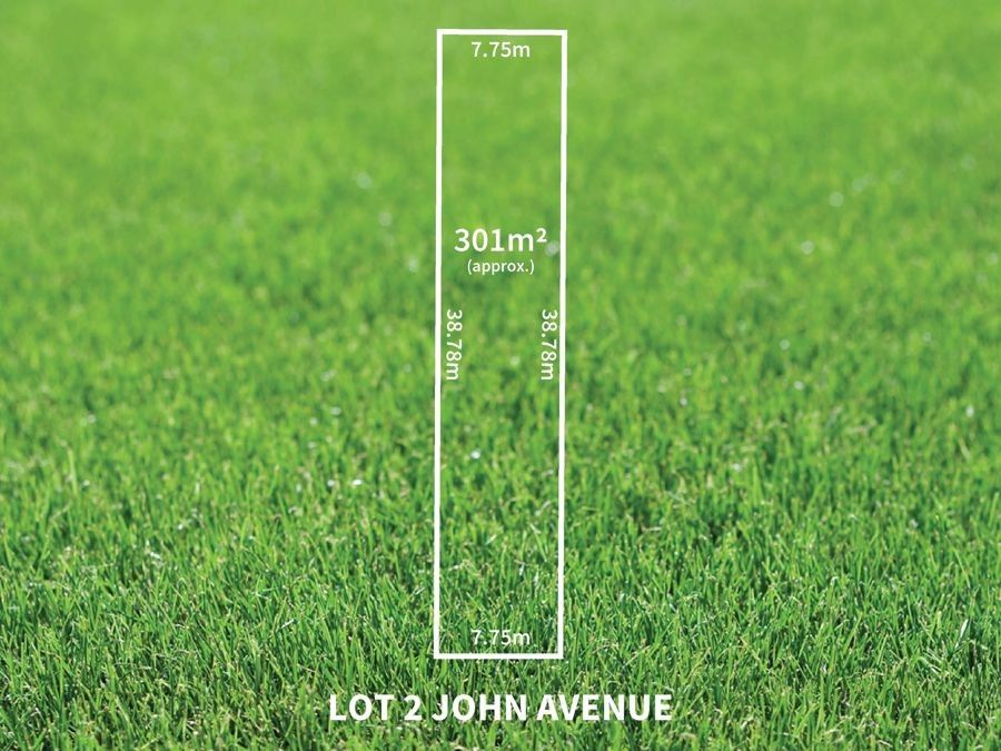Vacant land in Proposed Lot 2, 14 John Avenue, TRANMERE SA, 5073