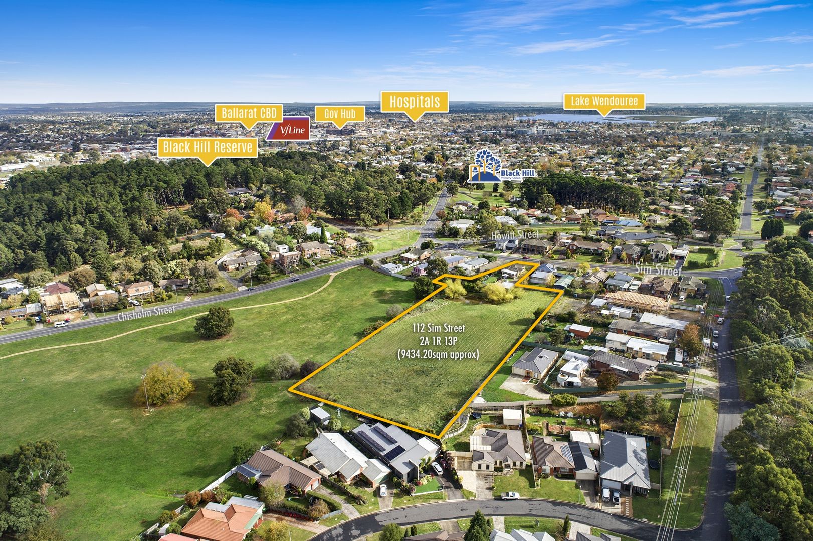 3 bedrooms House in 112 Sim Street BLACK HILL VIC, 3350