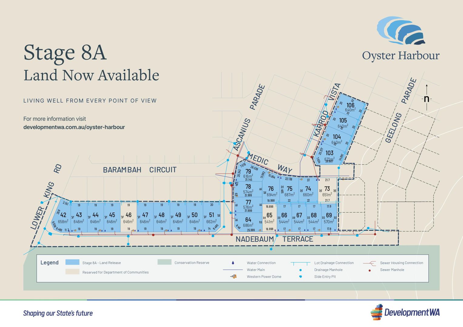 Lot 50 Nadebaum Terrace, Bayonet Head WA 6330, Image 1