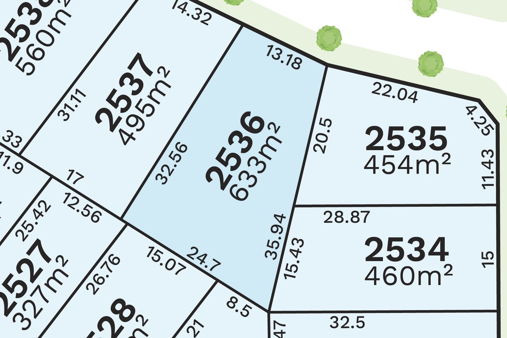 New land in Lot 2536 Flumendosa Street, HILBERT WA, 6112