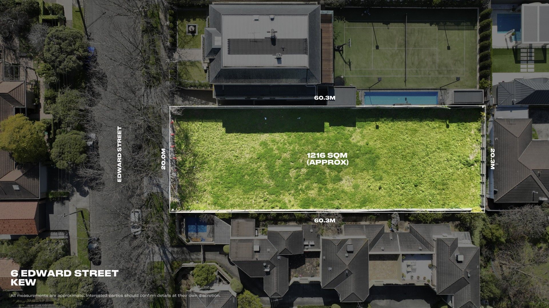 Vacant land in 6 Edward Street, KEW VIC, 3101