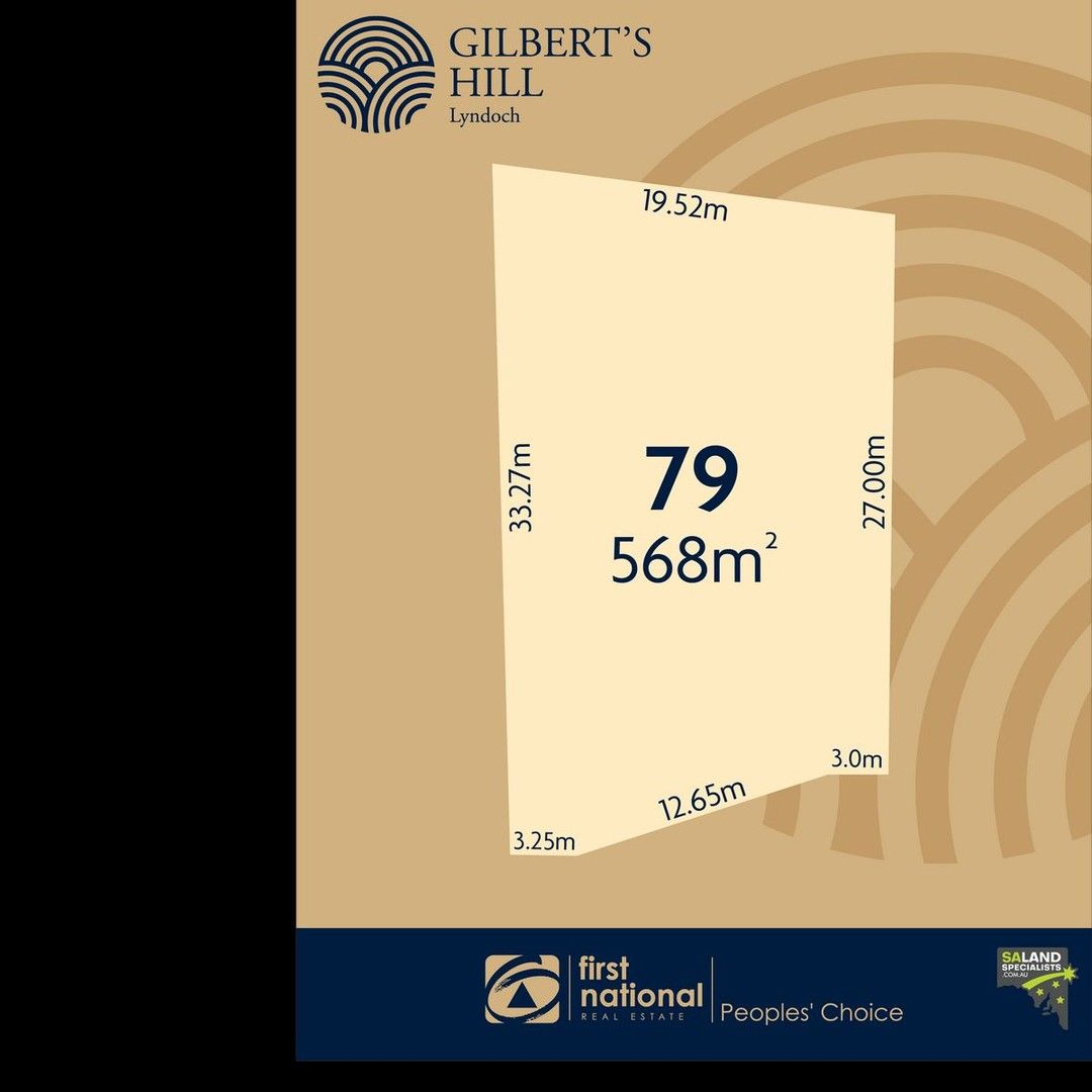 Vacant land in Lot 79 Gilbert's Hill Estate, LYNDOCH SA, 5351