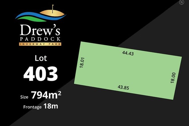 Picture of Drew's Paddock/Lot 403 Divot Circuit, INVERMAY PARK VIC 3350