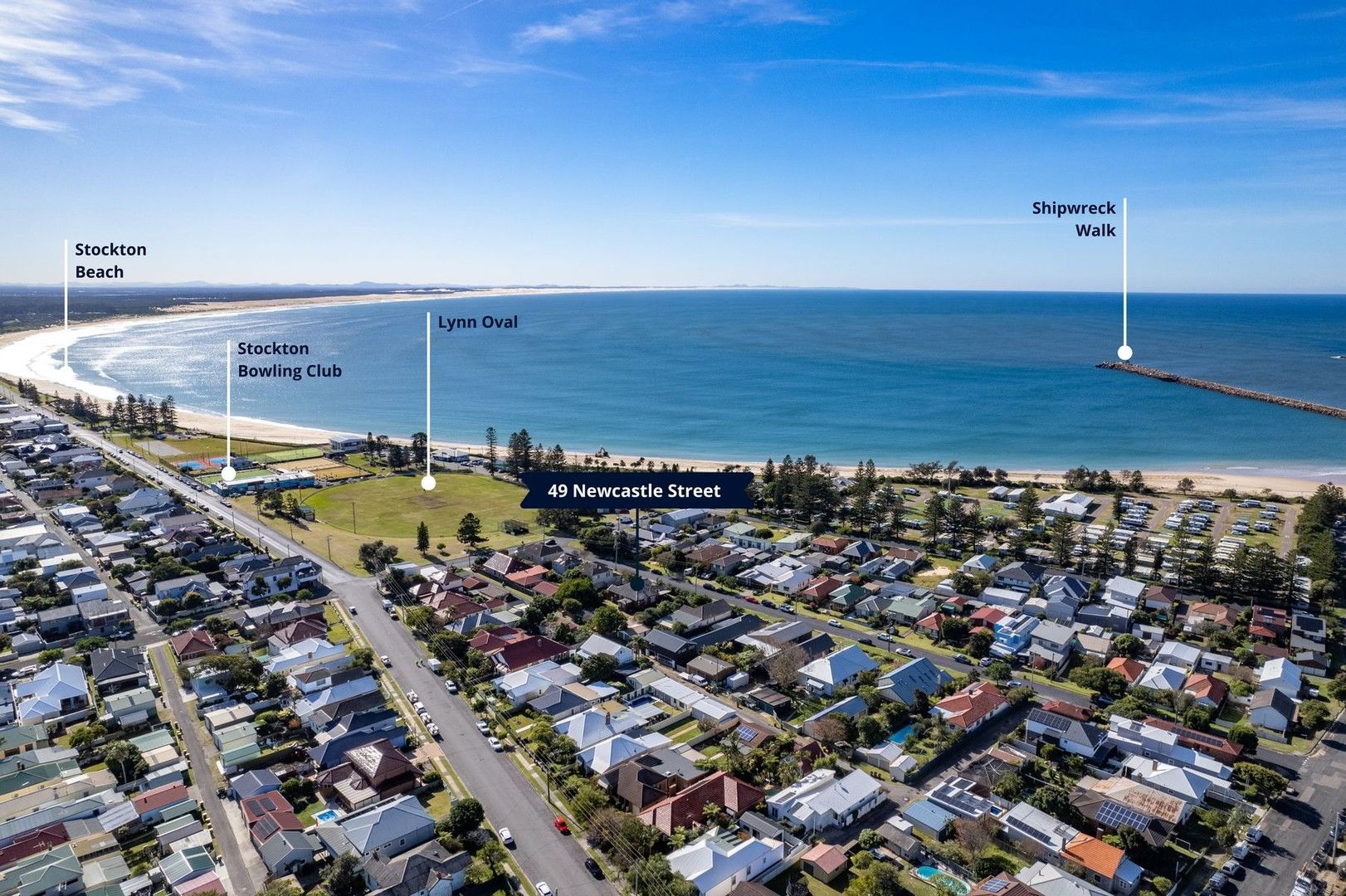 5 bedrooms House in 49 Newcastle Street STOCKTON NSW, 2295