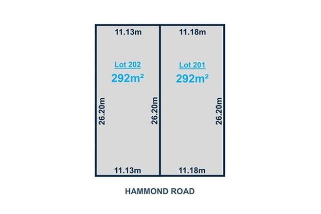 Picture of Lot 201-202 Hammond Road, FINDON SA 5023