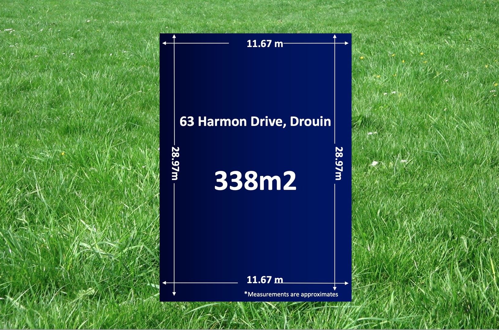 Vacant land in 63 Harmon Drive, DROUIN VIC, 3818
