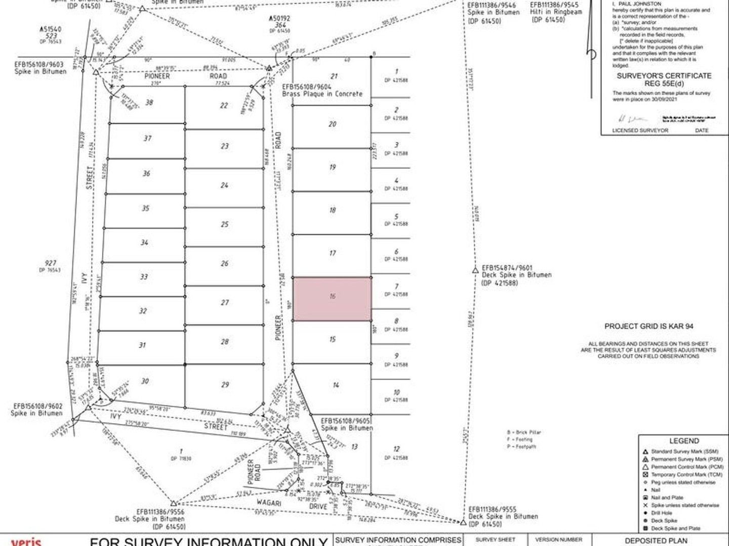 Vacant land in 16 Pioneer Road, BAYNTON WA, 6714