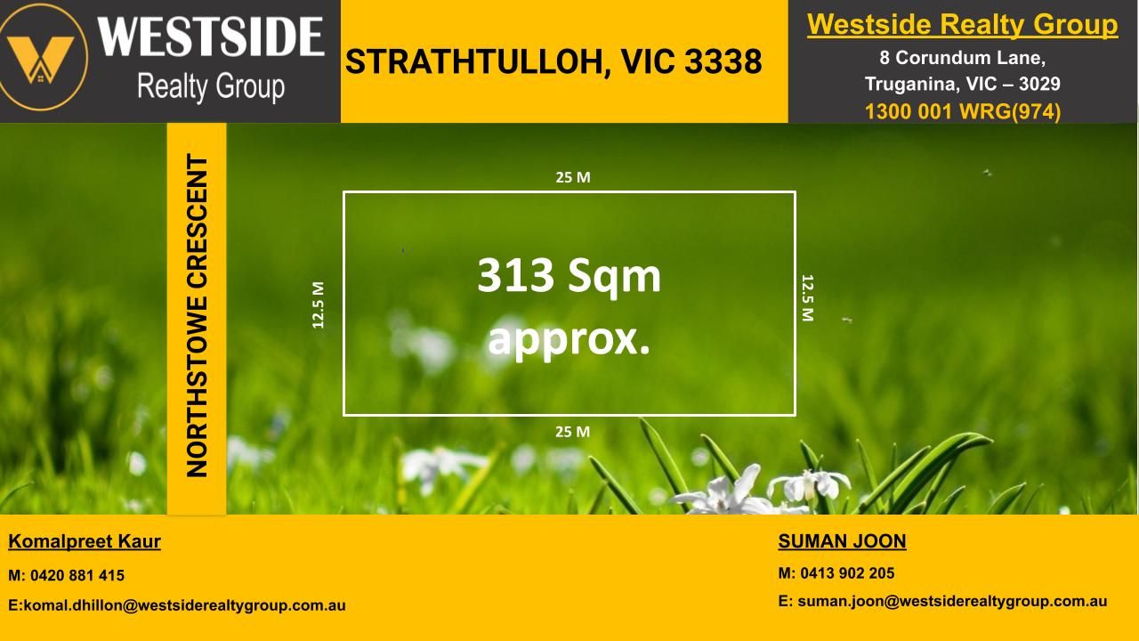 Vacant land in Northstowe Crescent, STRATHTULLOH VIC, 3338