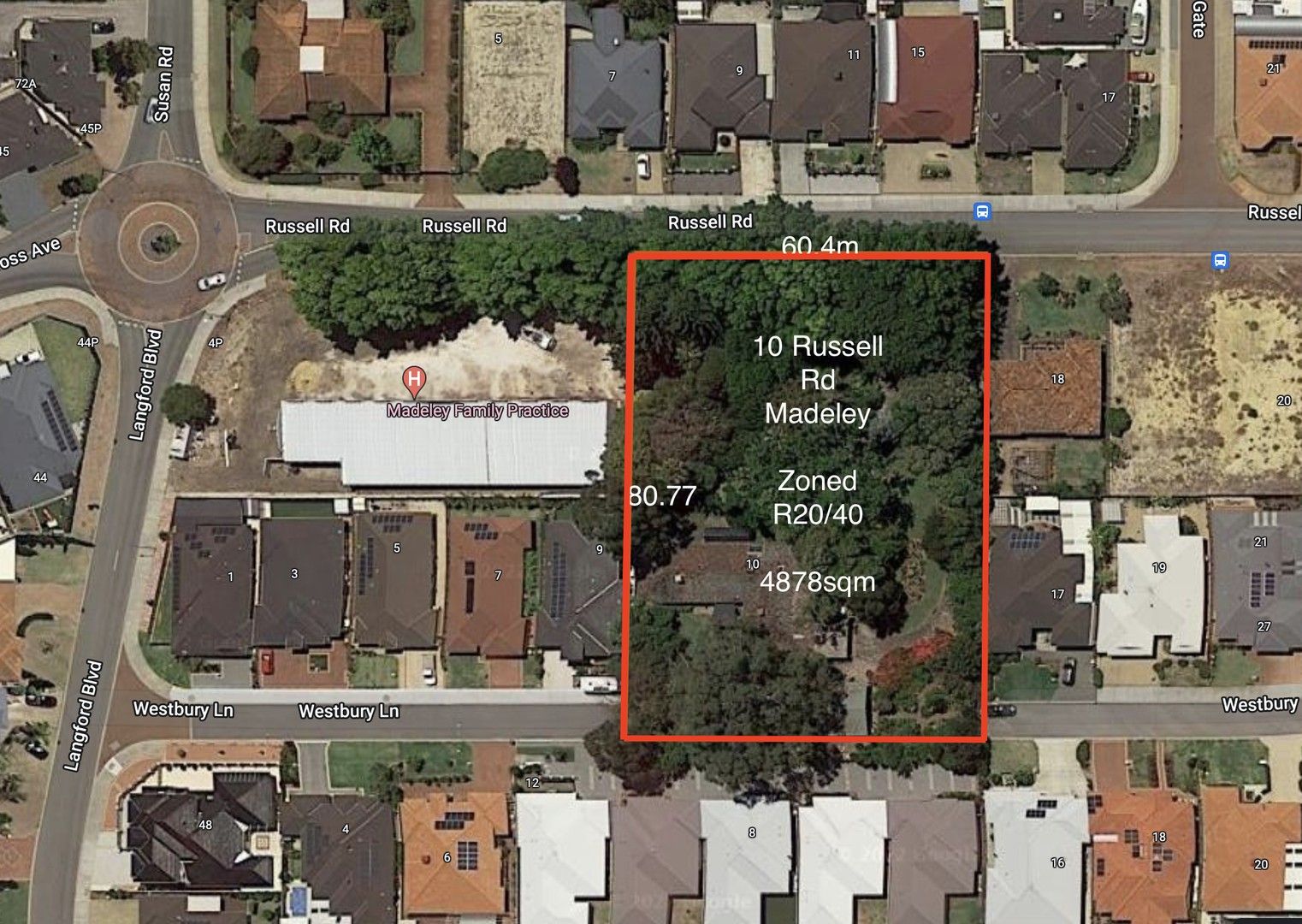 10 Russell Road, Madeley WA 6065 Domain