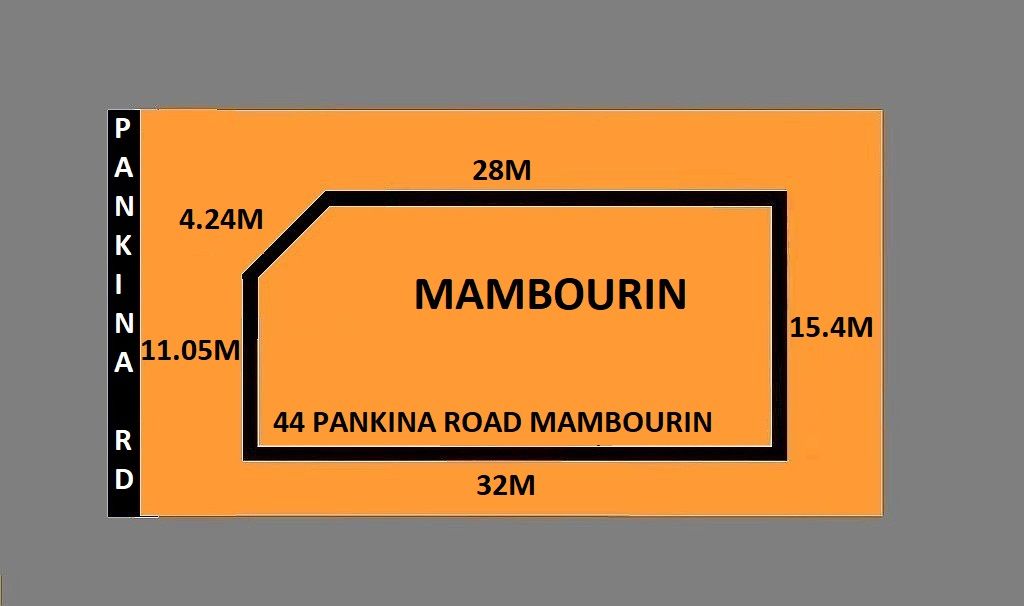 Vacant land in 44 Pankina Road, MAMBOURIN VIC, 3024