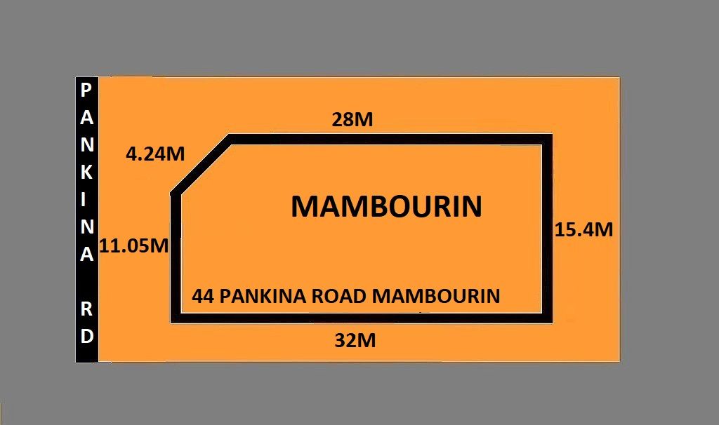 Vacant land in 44 Pankina Road, MAMBOURIN VIC, 3024