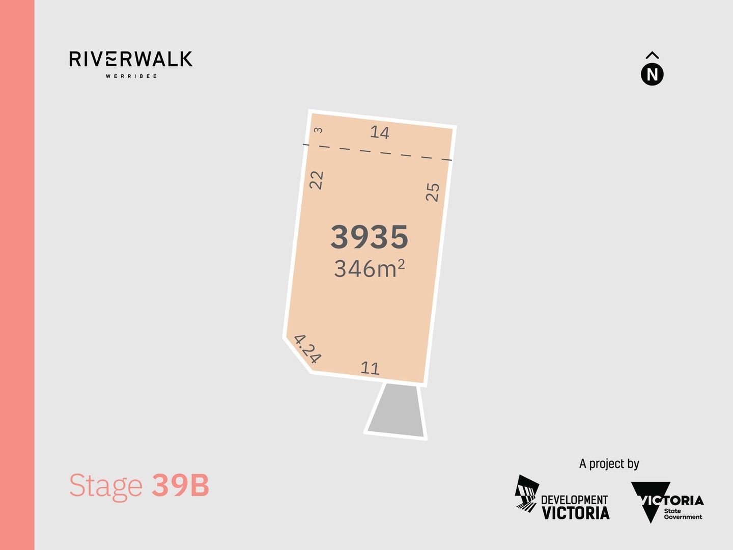 Vacant land in Lot 3935 (Riverwalk) Bombardier Street, WERRIBEE VIC, 3030