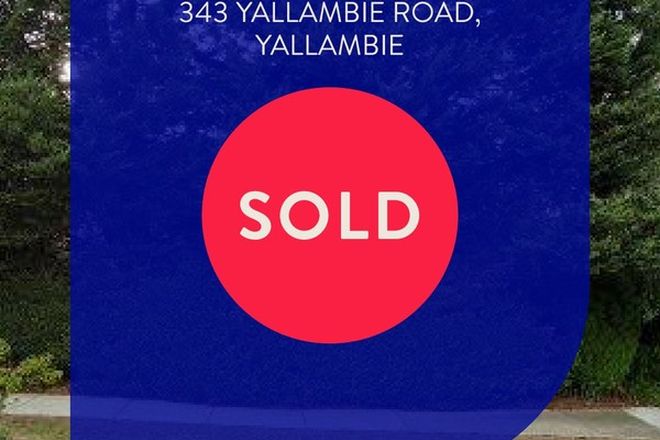 Picture of 343 Yallambie Road, YALLAMBIE VIC 3085