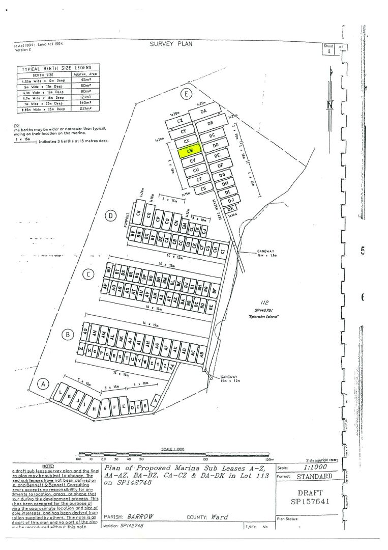 Marina Berth 'CW' Ephraim Island, Paradise Point QLD 4216, Image 2