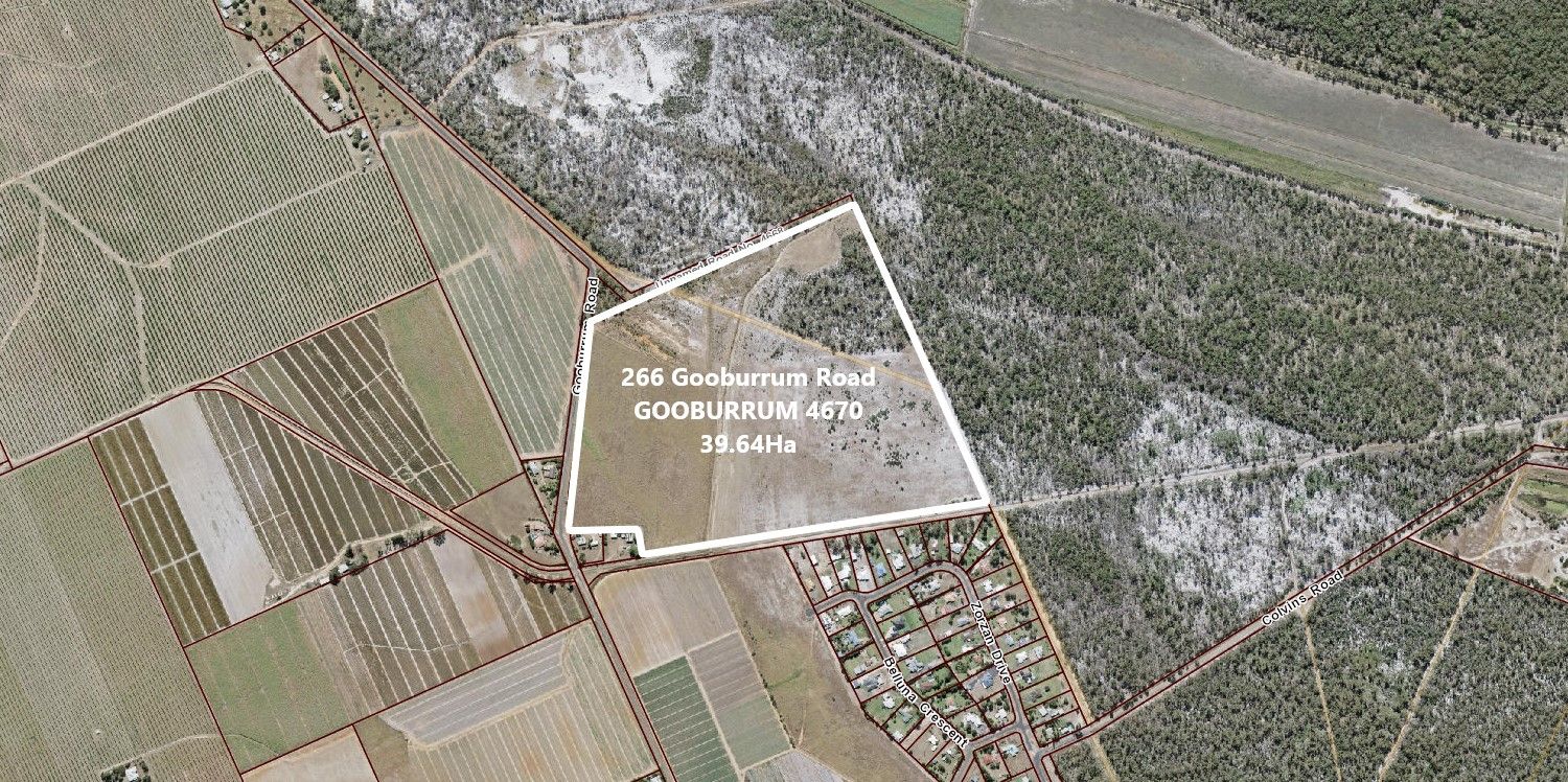 266 Gooburrum Road, Gooburrum QLD 4670 Vacant Land for Sale