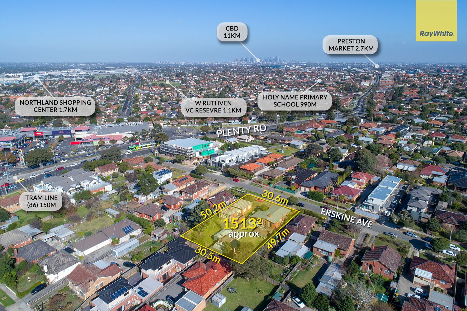 10 Erskine Avenue, Reservoir Property History & Address Research Domain