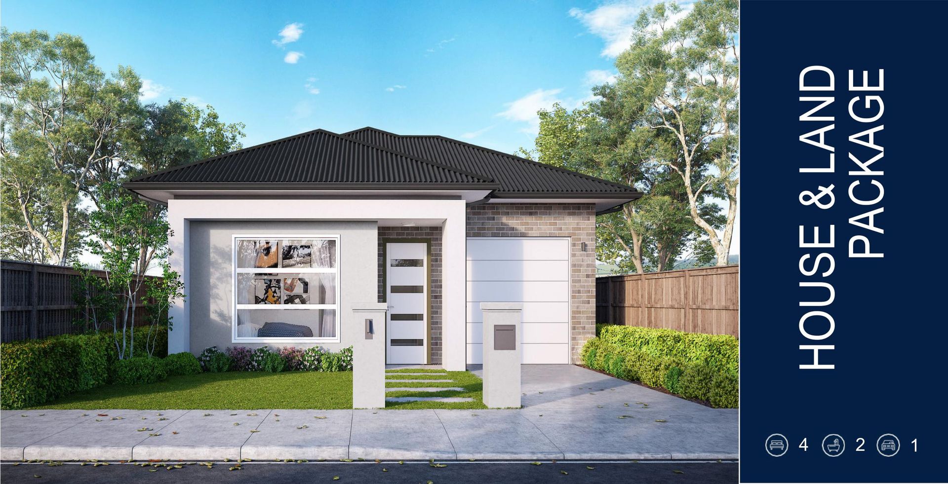 4 bedrooms New House & Land in  LOGAN RESERVE QLD, 4133