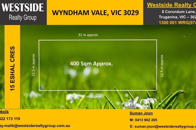 Picture of 15 Eshal Crescent, WYNDHAM VALE VIC 3024